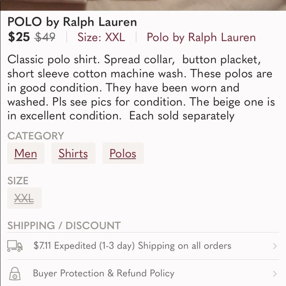 Classic Polo Shirts - Picture 4 of 4